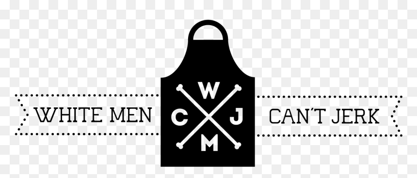 Wmcj Logo Black - White Men Can T Jerk Logo, HD Png Download - jerk chicken png