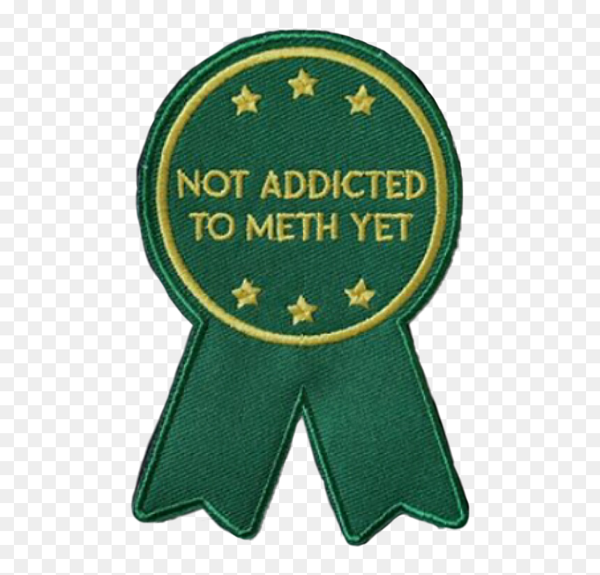 #patch #badge #pin #award #ribbon #niche #aesthetic, HD Png Download - meth png