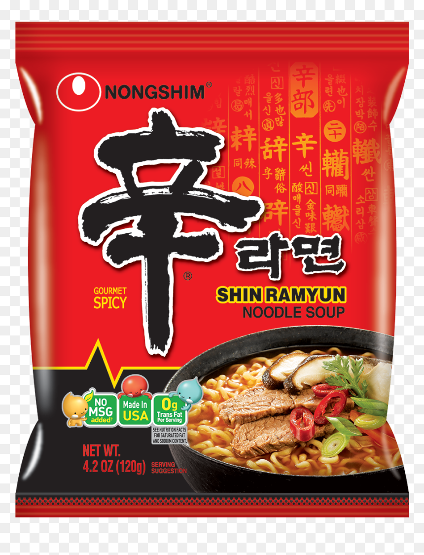 Shin Ramyun Red, HD Png Download - top ramen png