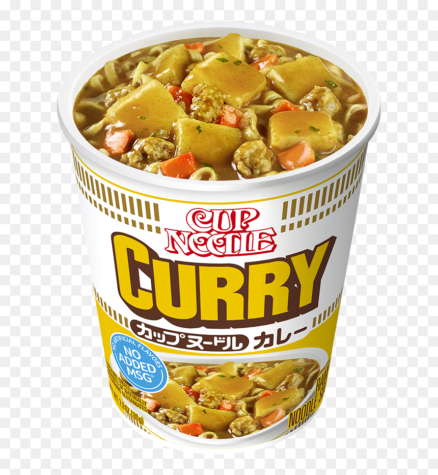 Instant Ramen Noodles Curry, HD Png Download - top ramen png