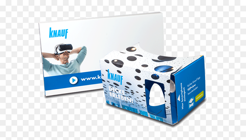 Google Cardboard Configurator Visual Effect Of Acoustic - Carton, HD Png Download - google cardboard png
