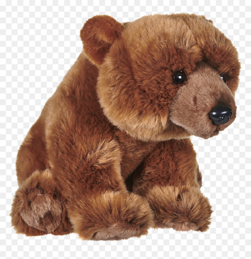 Grizzly Bear 10” Plush - Teddy Bear, HD Png Download - grizzly png