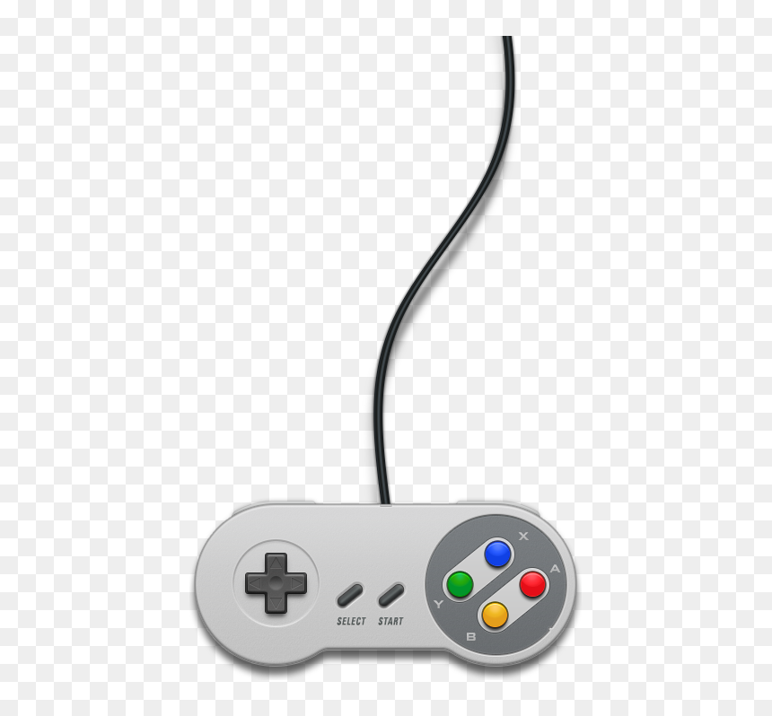 Snes - Snes Controller Wii, HD Png Download - snes controller png