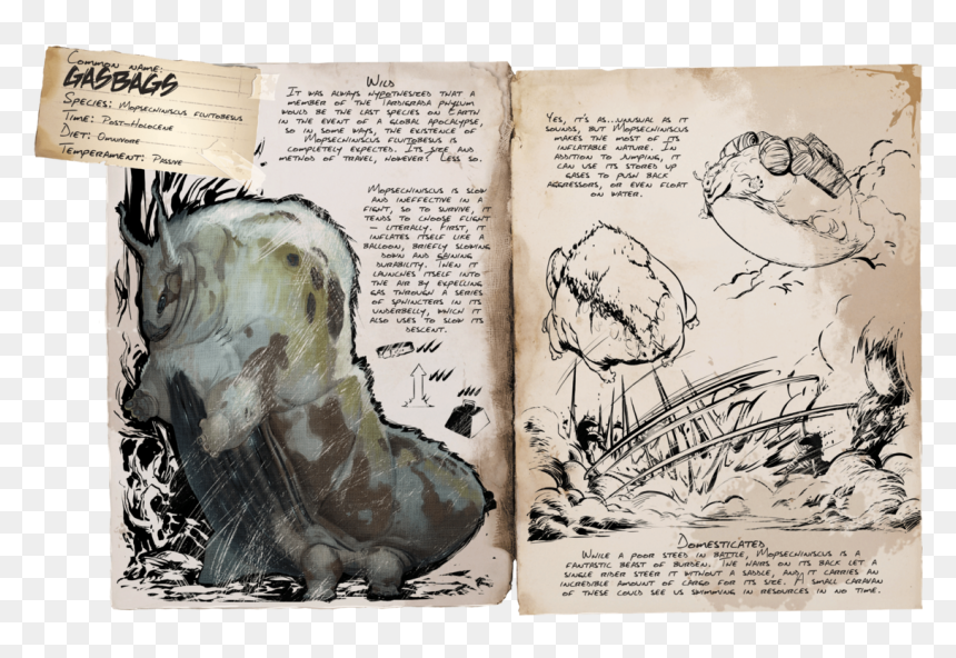 Ark Survival Evolved Gasbag, HD Png Download - ark survival png