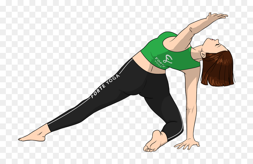 Revolving Beam Yoga Pose, HD Png Download - yoga poses png