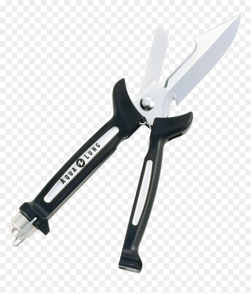 Cuchillo De Buceo Tijera, HD Png Download - tijera png