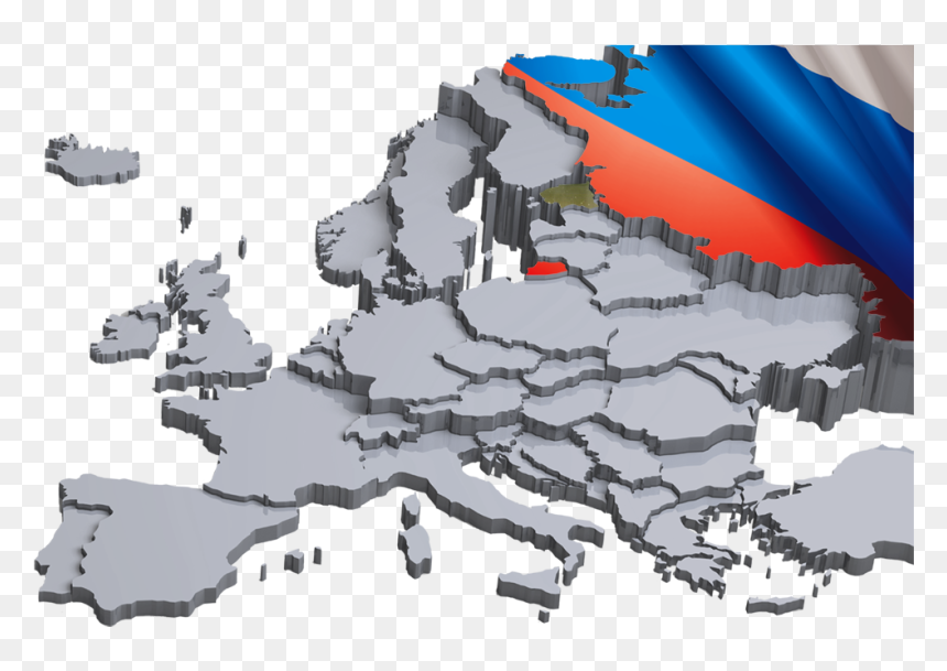 Hungary Europe Map, HD Png Download - ussr flag png