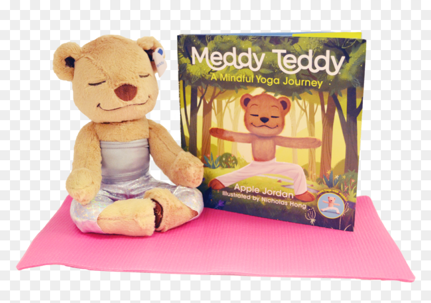 Meddy Teddy Set - Stuffed Toy, HD Png Download - yoga poses png