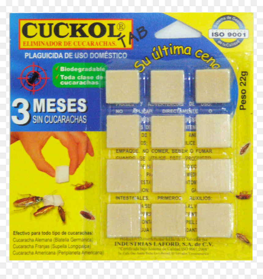 Pastillas Para Matar Cucarachas, HD Png Download - cucaracha png