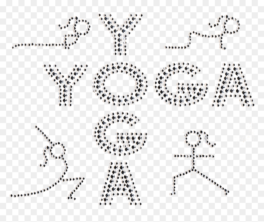 Yoga Poses Iron On Design - Illustration, HD Png Download - yoga poses png