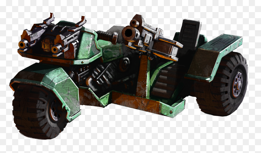 Astartes Attack Bike Final - Space Marine Attack Bike, HD Png Download - space marine png