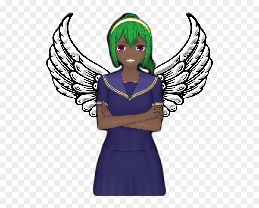 [​img] - Halo Angel Wings Png, Transparent Png - 2d character png