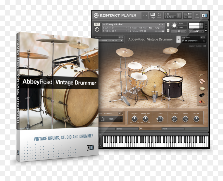 Image Placeholder Title - Native Instruments Abbey Road Vintage Drummer, HD Png Download - drummer png