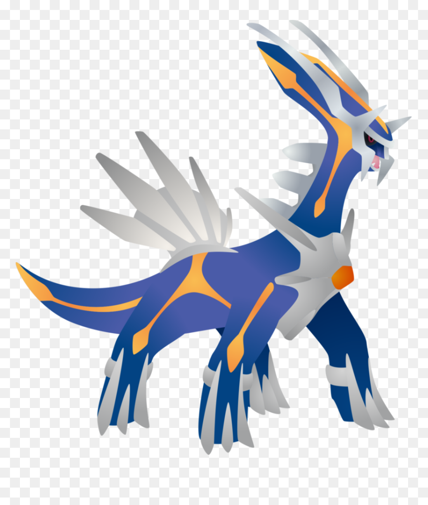寶 可 夢 神獸 帝 牙 盧 卡, HD Png Download - dialga png