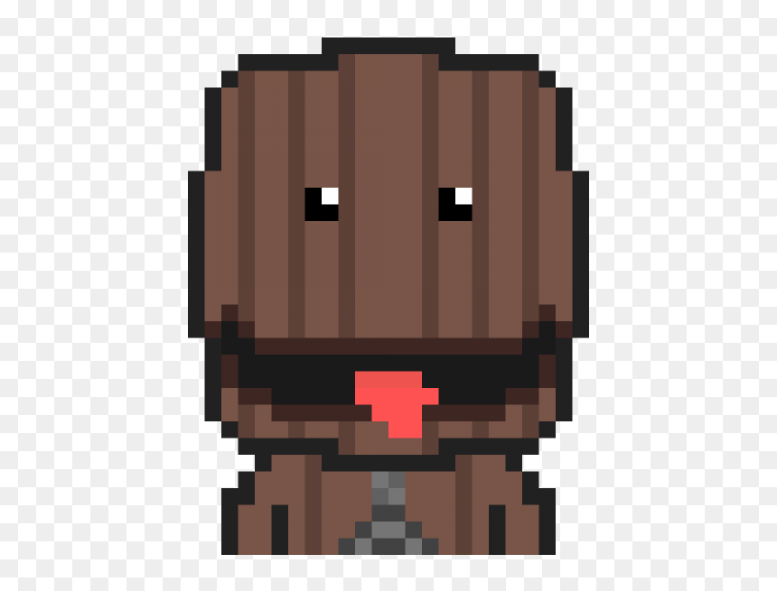 Click The Button Gif, HD Png Download - sackboy png