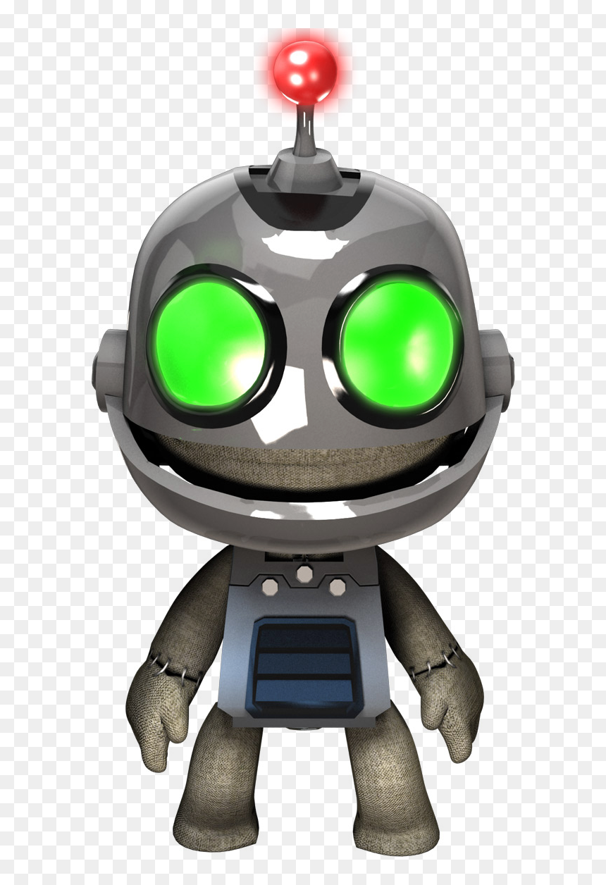 Littlebigplanet Wiki - Clank Vs Jak And Daxter, HD Png Download - sackboy png