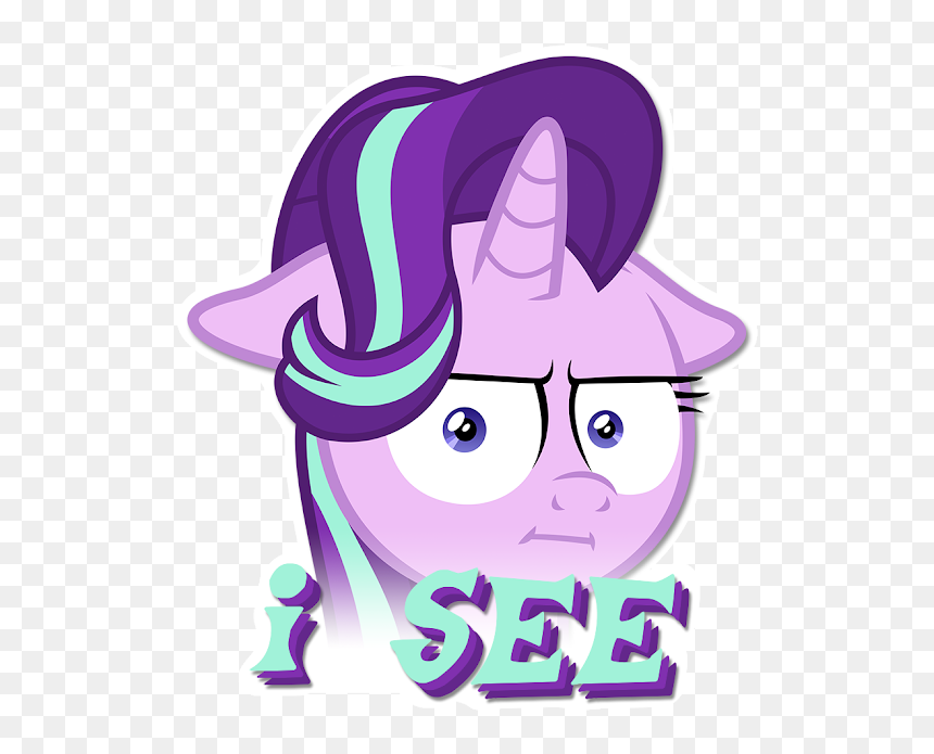 Starlight Glimmer I See Clipart , Png Download - Starlight Glimmer I See, Transparent Png - glimmer png