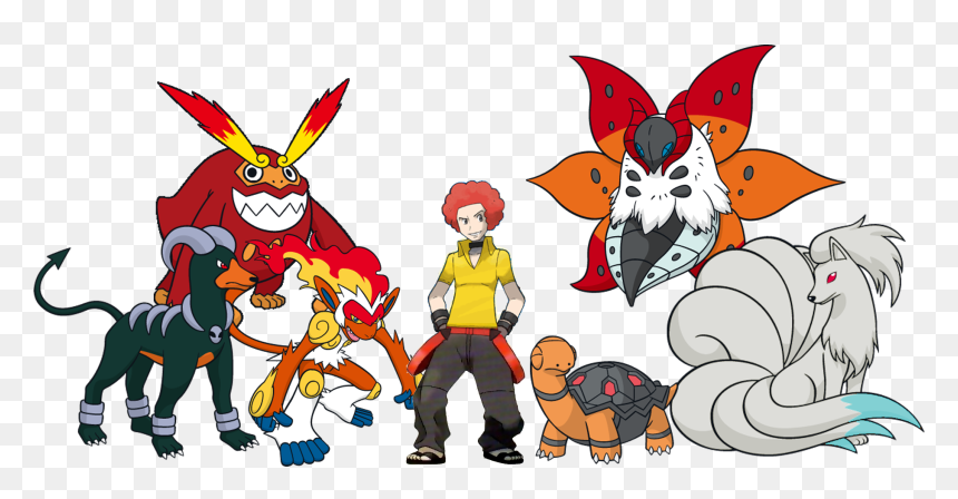 Fire Type Gym Leader 
 
le Infernape, HD Png Download - infernape png