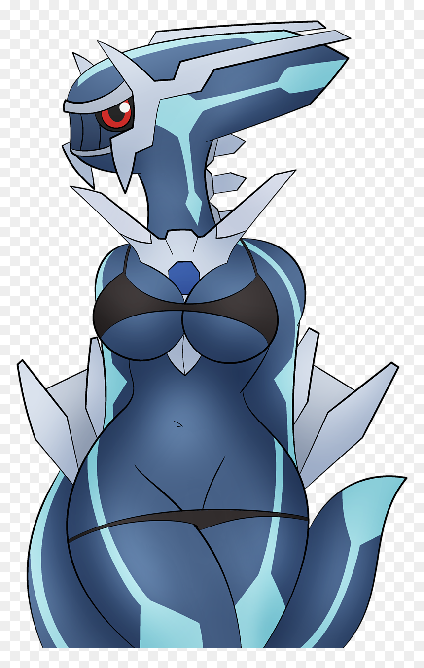 Dialga Pokemorph - Anthro Pokemorph Thicc Female Dialga, HD Png Download - dialga png
