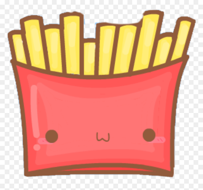 Papas Fritas - Papas Kawaii, HD Png Download - papas fritas png