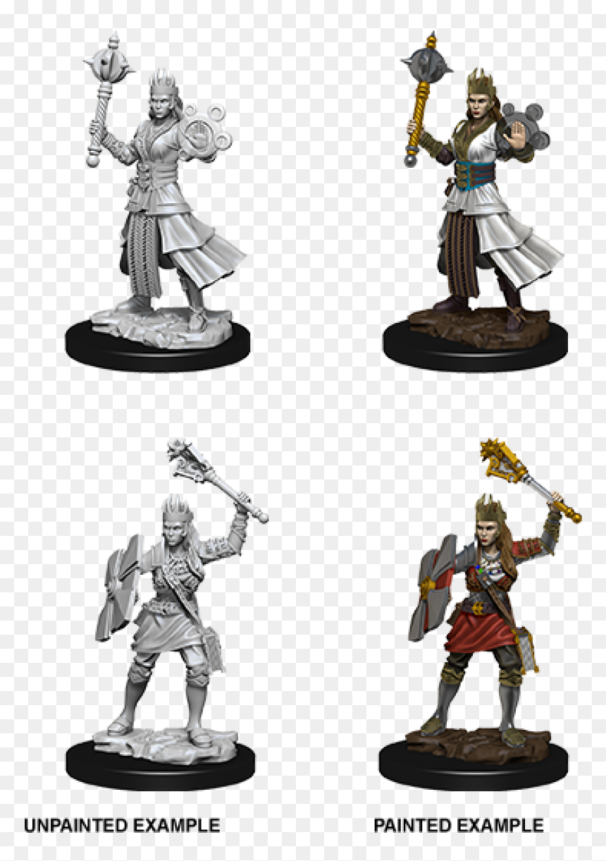 Nolzur's Miniatures Human Cleric, HD Png Download - cleric png