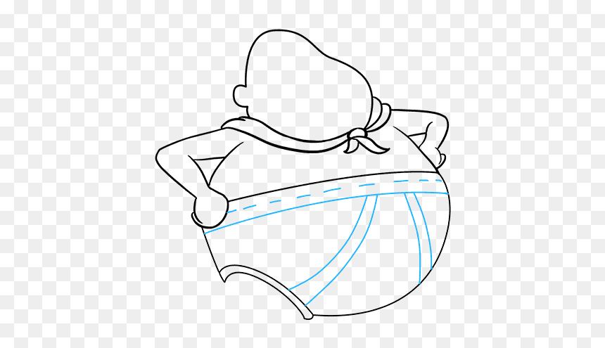 How To Draw Captain Underpants - Sketch, HD Png Download - captain underpants png