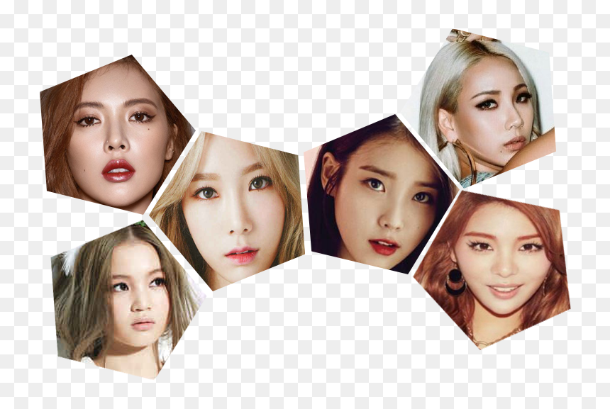 [​img] - Collage, HD Png Download - ailee png