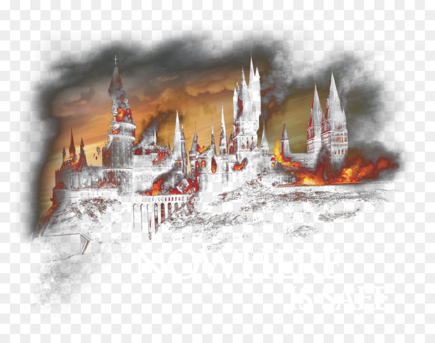 Painting, HD Png Download - hogwarts castle png