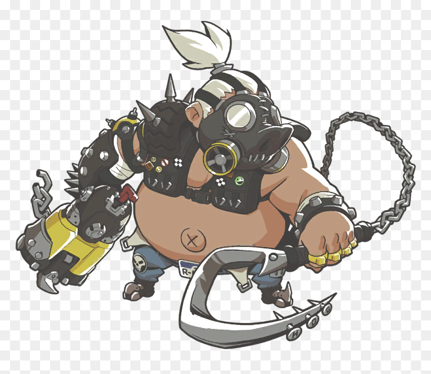 Overwatch Roadhog Cute Spray, HD Png Download - overwatch roadhog png
