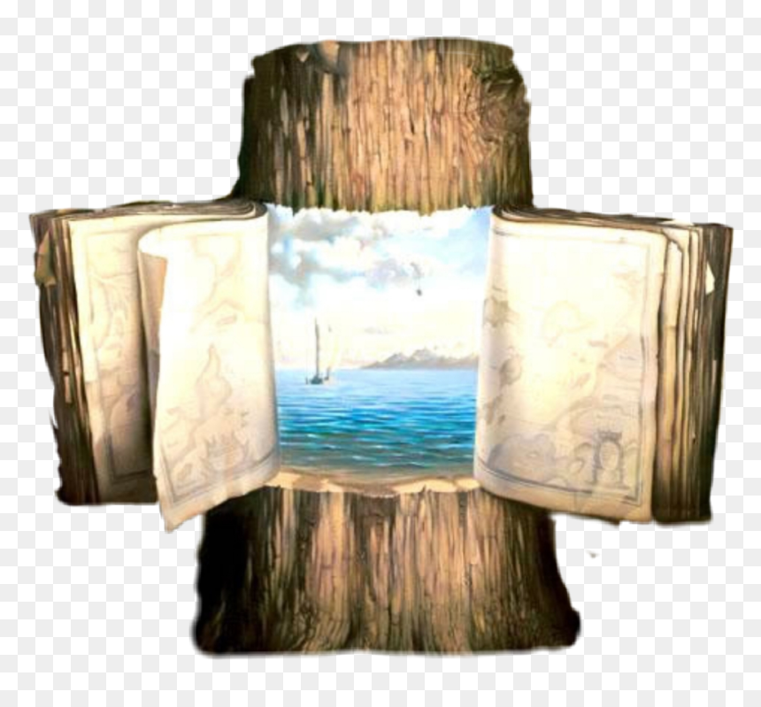 #libro Abierto En El Árbol, HD Png Download - libro abierto png