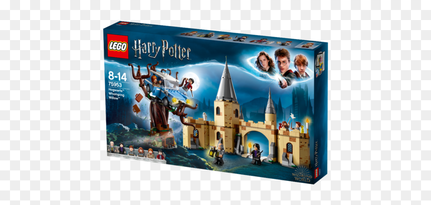 Lego Harry Potter Hogwarts Whomping Willow, HD Png Download - hogwarts castle png