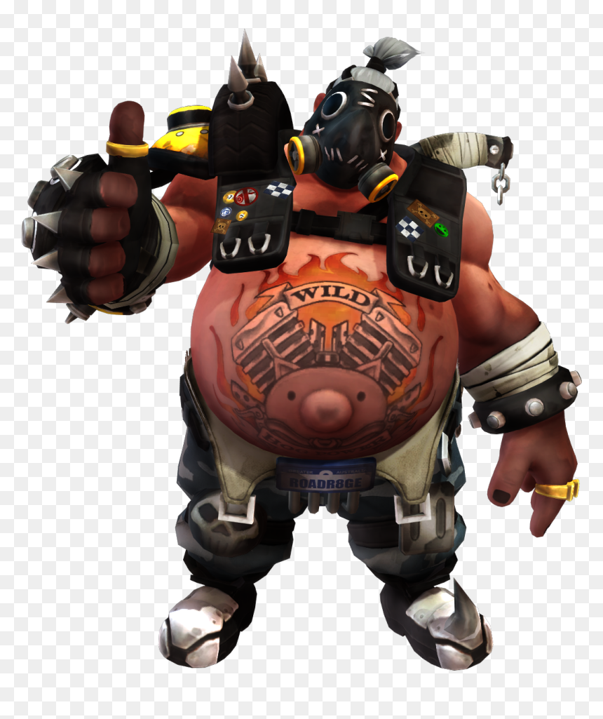 Action Figure, HD Png Download - overwatch roadhog png