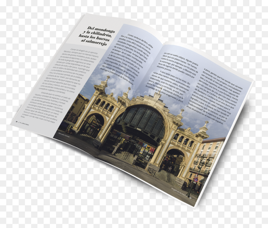 Mercado Central, HD Png Download - libro abierto png