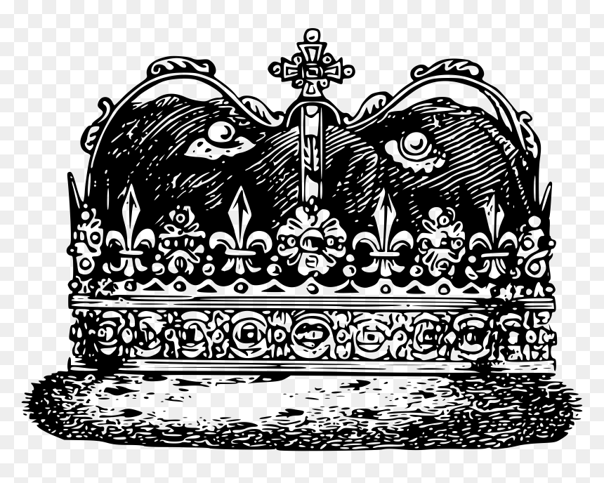 Crown Of Scotland Clip Arts - Crown Of Scotland Drawing, HD Png Download - scottish flag png