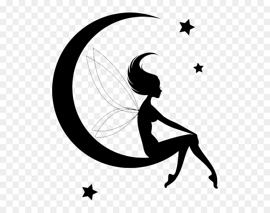 Tinker Bell Fairy Silhouette Clip Art - Fairy Silhouette, HD Png Download - campanita png