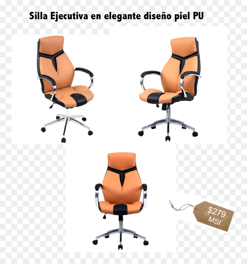 Office Chair, HD Png Download - silla png
