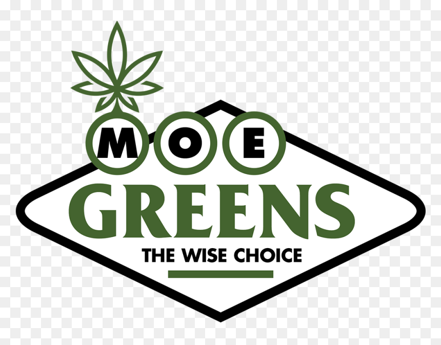 Moe Greens - Moe Greens San Francisco, HD Png Download - weed logo png