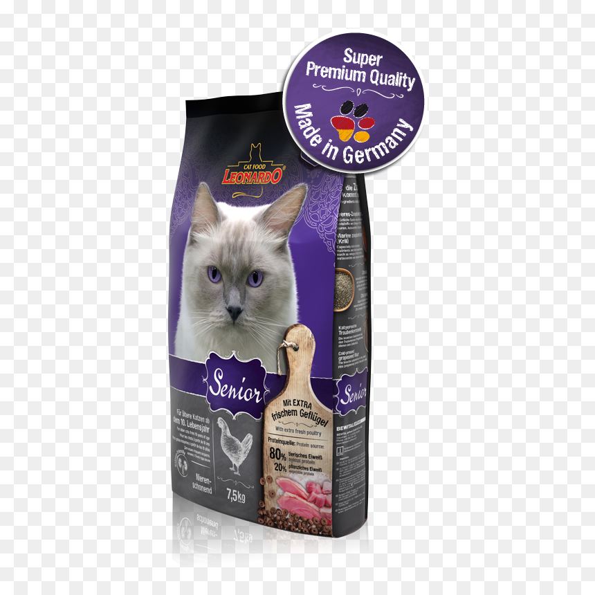 Leonardo Dry Cat Food, HD Png Download - cat food png