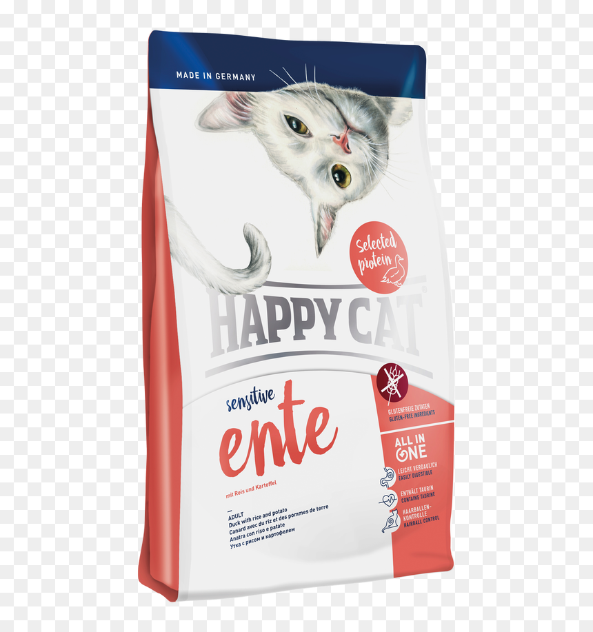 Happy Cat Ente, HD Png Download - cat food png