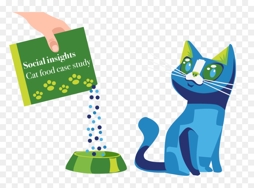 Domestic Short-haired Cat, HD Png Download - cat food png
