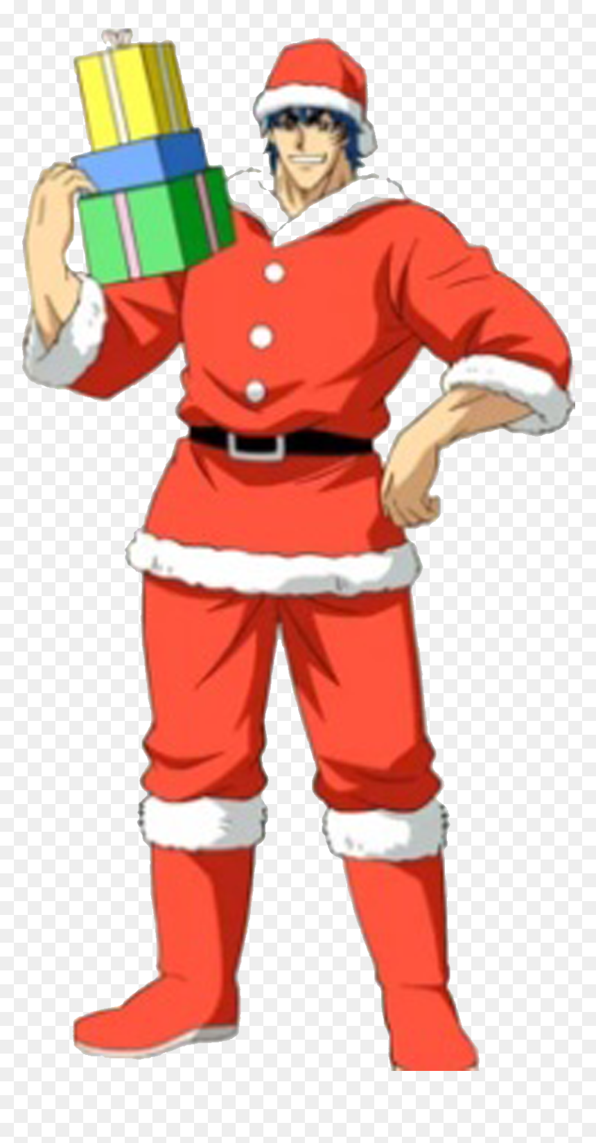 Toriko Santa, HD Png Download - anime santa hat png