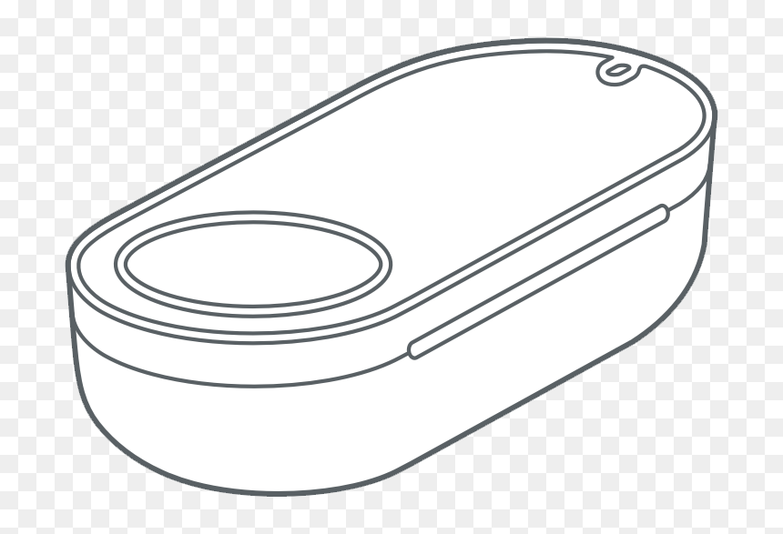 Line Art, HD Png Download - amazon button png