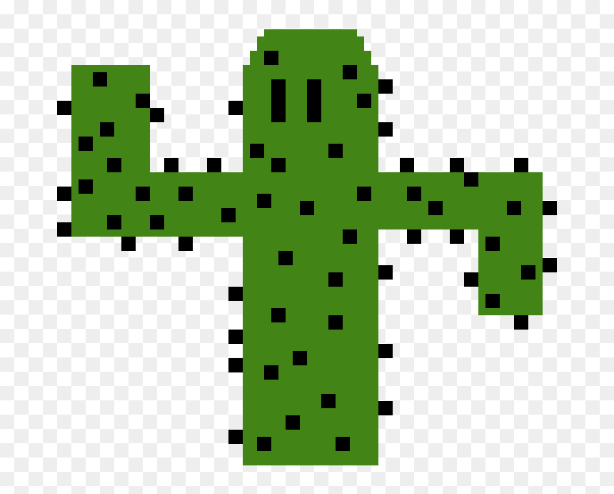 Transparent Pixel Cactus Png, Png Download - pixel coin png