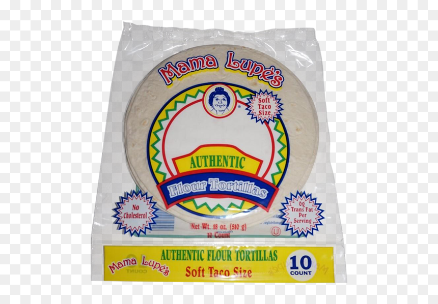Mama Lupe Tortillas Size, HD Png Download - tortillas png