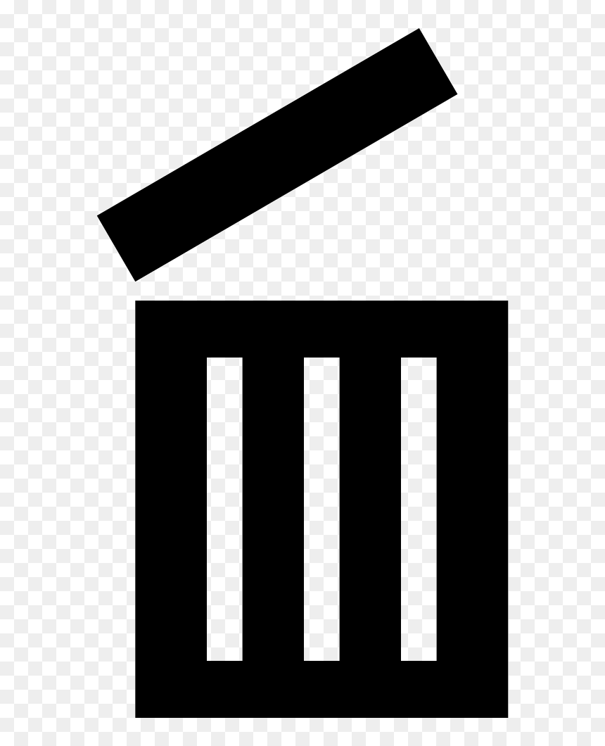 Opened Trash Can - Trash Can Opened Logo Png, Transparent Png - trash can.png