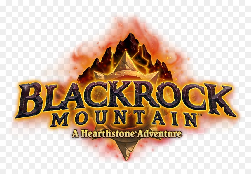 Blackrock Mountain Logo - Poster, HD Png Download - deathwing png