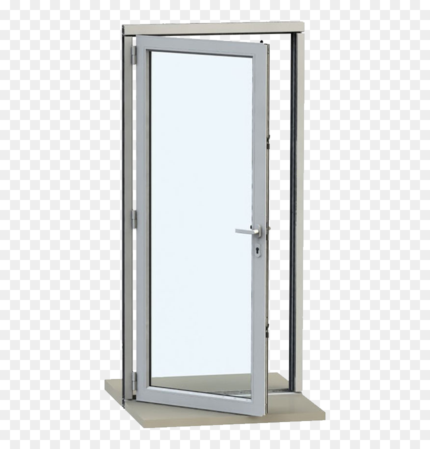 Aluminum Glass Door Size, HD Png Download - door.png