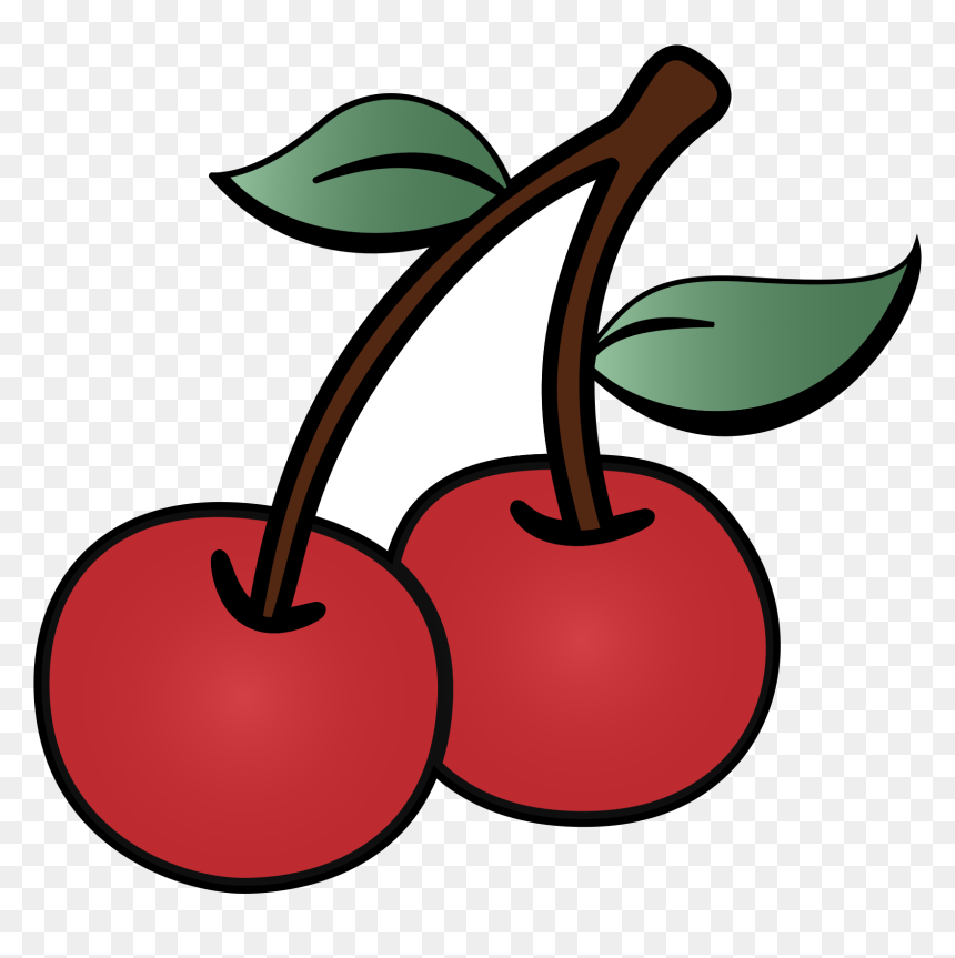 Cartoon Cherry, HD Png Download - cherry png