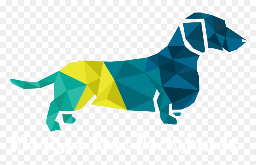 Dachsund Dog Logo Png Transparent, Png Download - puppy png