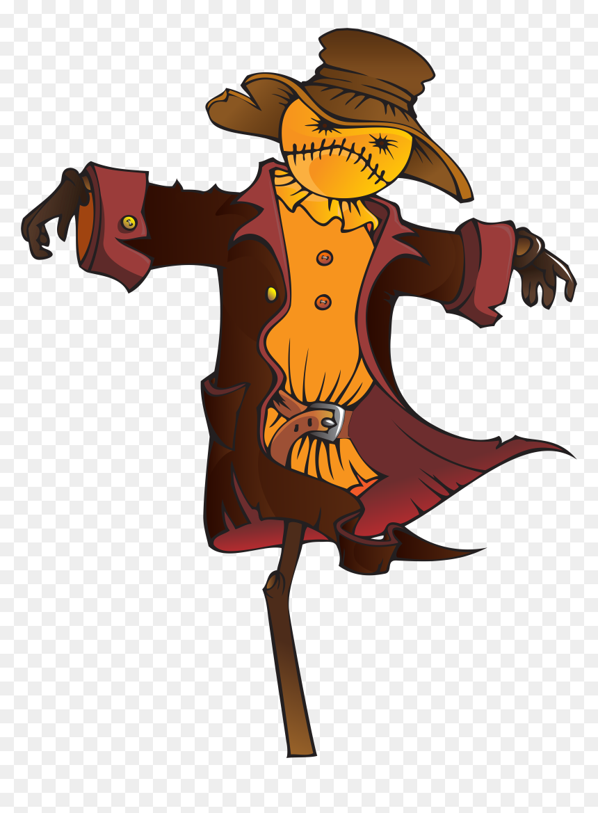 Transparent Scarecrow Cartoon, HD Png Download - vhv